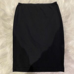 Black mini skirt jersey small